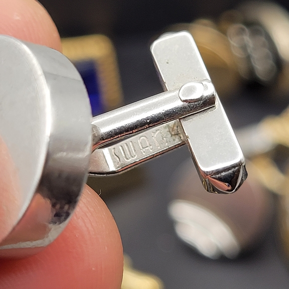 Gold Silver Tone Vintage Cufflinks Lot - Picture 16 of 16